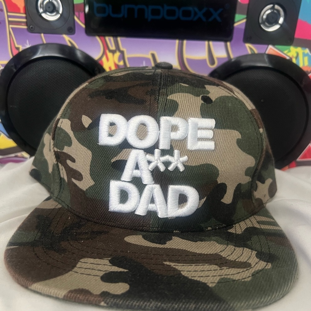 Camouflage Dope Dad Cap